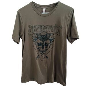 Revelation Tattoo Shirt Womens Size Medium M Shop Y2K Grunge Emo Goth Cyber Tee